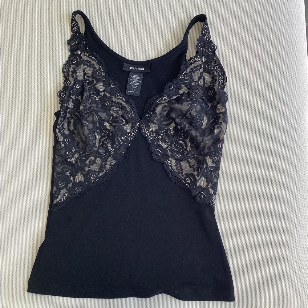 Express lace tank top size XS